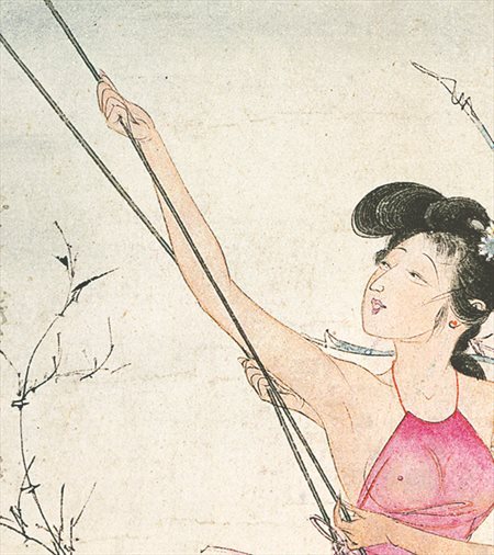 上蔡-胡也佛的仕女画和最知名的金瓶梅秘戏图